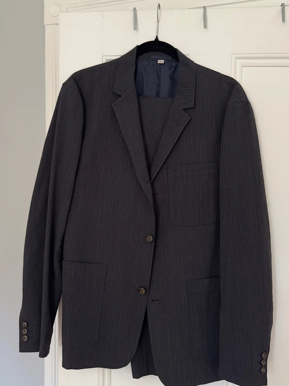 J. Crew Wallace & Barnes Suit 100%Tollegno 1900 Wool 41R 34x30